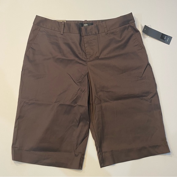 Mossimo Supply Co. Brown Women's Bermuda Shorts - Picture 1 of 7